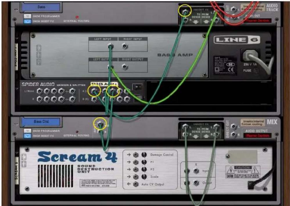 PROPELLERHEAD Reason Essentials 2.0 - Diviser un signal d'Insert d'effets dans une autre voie de mixage pour un traitement en parallèle - 1