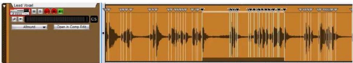 PROPELLERHEAD Reason Essentials 2.0 - Sélection des slices et des marqueurs de slice - 4