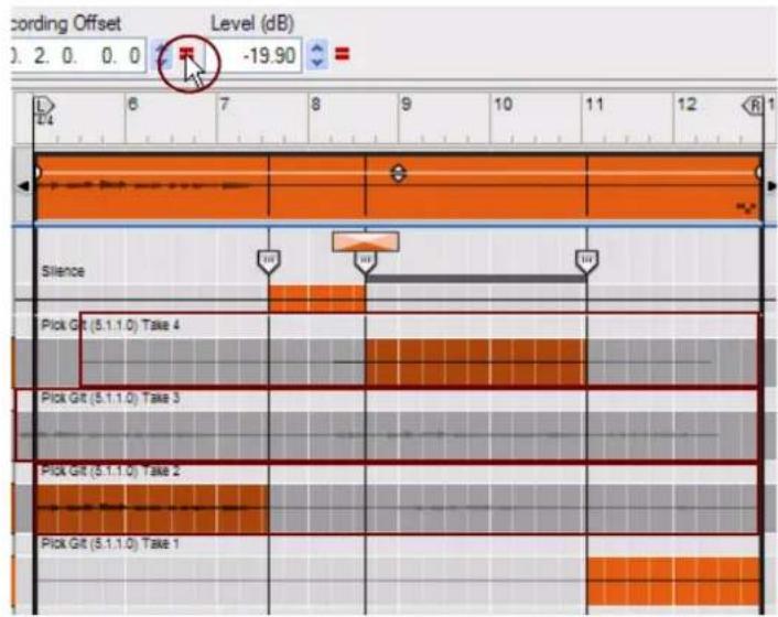 PROPELLERHEAD Reason Essentials 2.0 - Égalisation des décalages d'enregistrement - 1