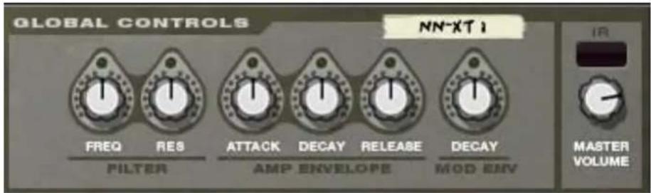 PROPELLERHEAD Reason Essentials 2.0 - Boutons de contrôle globaux - 1