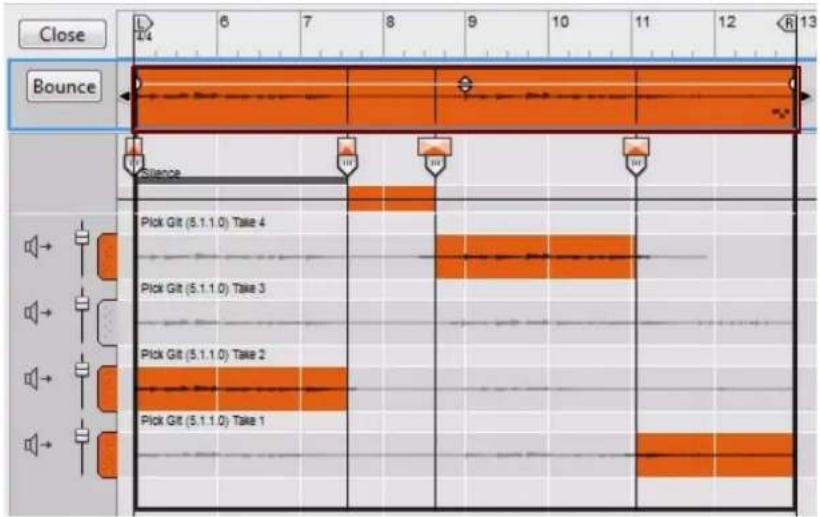 PROPELLERHEAD Reason Essentials 2.0 - Inversion des clips - 1