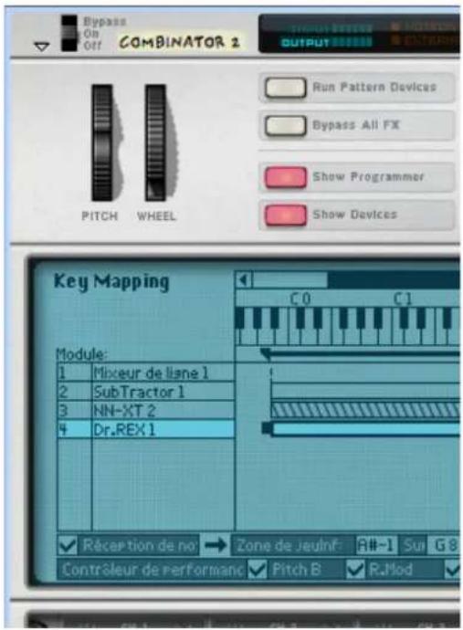 PROPELLERHEAD Reason Essentials 2.0 - Affectation des paramètres à un contrôleur - 2