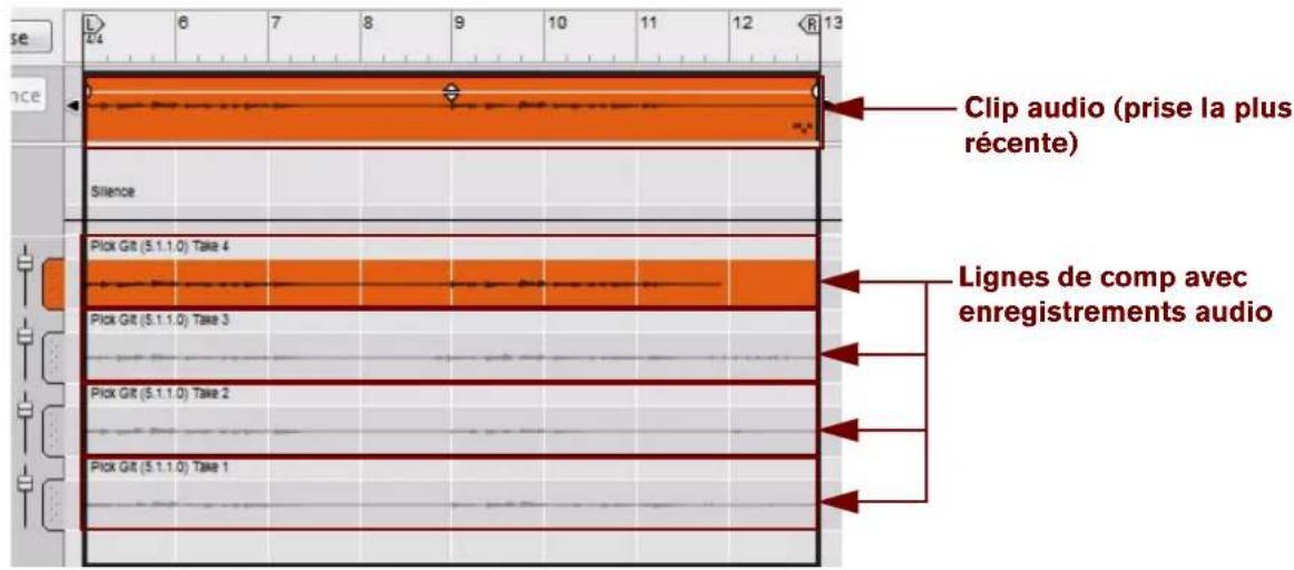 PROPELLERHEAD Reason Essentials 2.0 - Ouvrez le clip audio dans l'Éditeur de comp. - 1