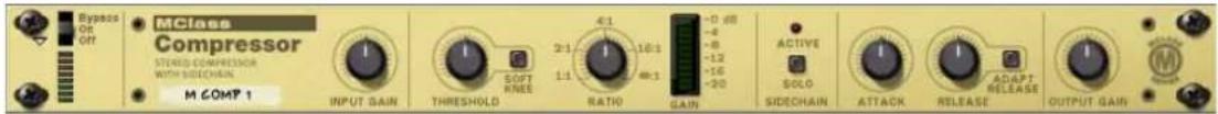 PROPELLERHEAD Reason Essentials 2.0 - MClass Compressor - 1