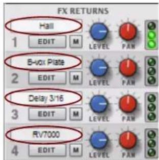 PROPELLERHEAD Reason Essentials 2.0 - Créer des départs d'effets - 1