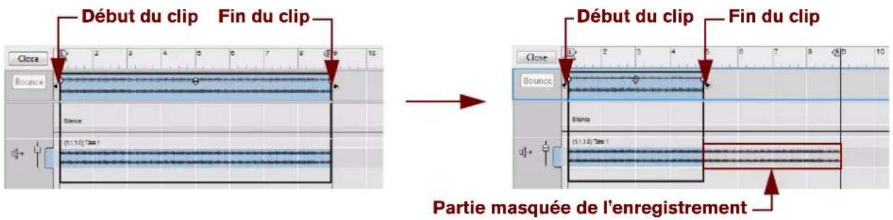 PROPELLERHEAD Reason Essentials 2.0 - Enregistrements masqués dans des clips audio - 1
