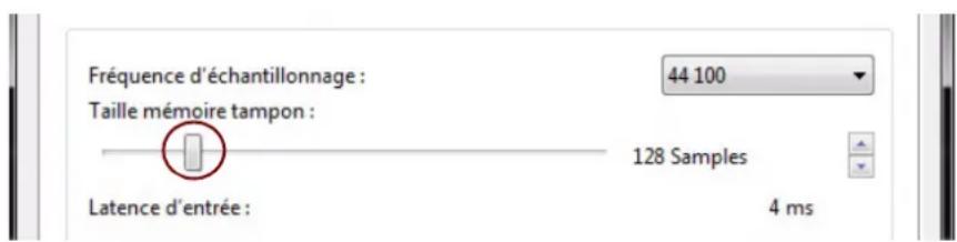 PROPELLERHEAD Reason Essentials 2.0 - Paramétrage de la taille du tampon - 1