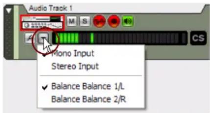 PROPELLERHEAD Reason Essentials 2.0 - Sélection des entrées et définition du mode mono ou stéréo - 1