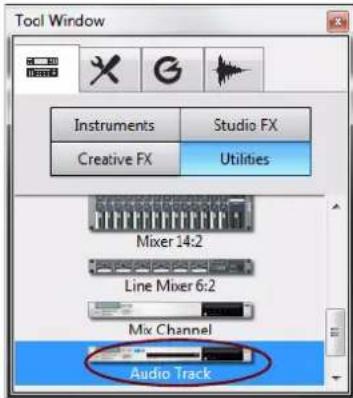 PROPELLERHEAD Reason Essentials 2.0 - Création d'une piste audio - 2