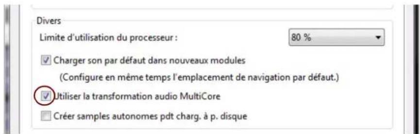 PROPELLERHEAD Reason Essentials 2.0 - À propos des processeurs multicœur - 1