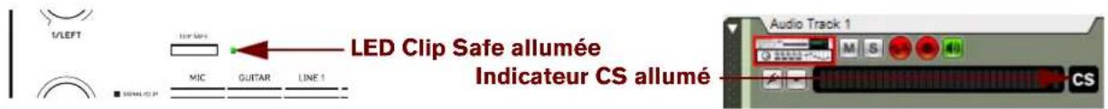 PROPELLERHEAD Reason Essentials 2.0 - Appuyez sur le bouton Clip Safe du panneau avant de Balance. - 1