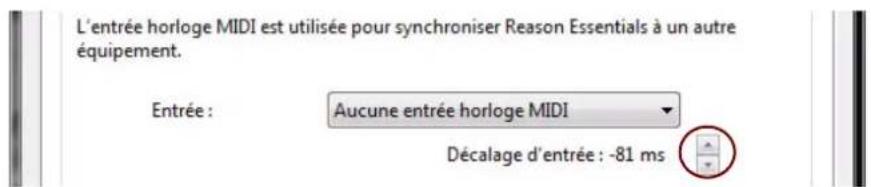 PROPELLERHEAD Reason Essentials 2.0 - Ajustement de la latence - 1