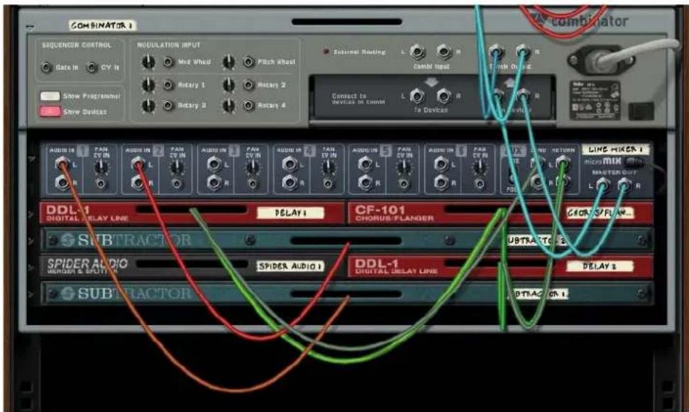 PROPELLERHEAD Reason Essentials 2.0 - Comment éviter les connexions de routage externe - 1