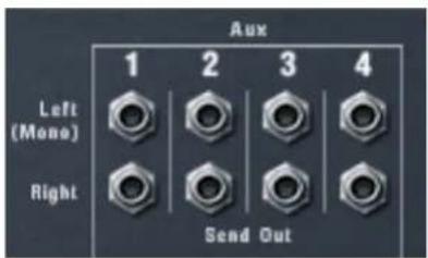 PROPELLERHEAD Reason Essentials 2.0 - Les sorties Départ auxiliaire (AUX) - 1