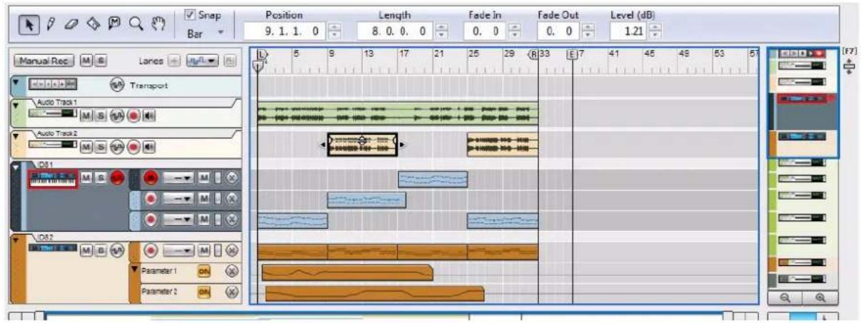 PROPELLERHEAD Reason Essentials 2.0 - Mode arrangement - 1