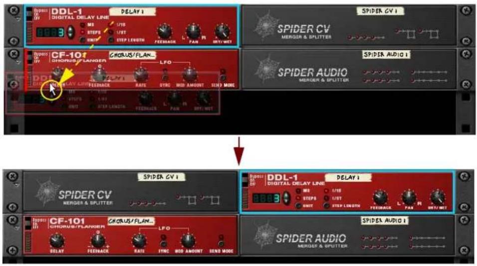 PROPELLERHEAD Reason Essentials 2.0 - Réorganisation des modules - 1