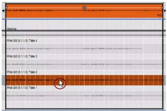 PROPELLERHEAD Reason Essentials 2.0 - Ouvrez le clip audio dans l'Éditeur de comp. - 2