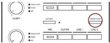 PROPELLERHEAD Reason Essentials 2.0 - Jouez une note sur l'instrument branché et observez l'accordeur. - 2