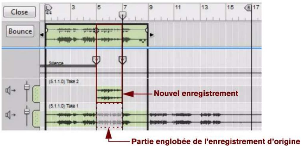 PROPELLERHEAD Reason Essentials 2.0 - Enregistrement par-dessus ou à l'intérieur d'un clip audio existant - 3