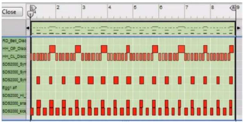 PROPELLERHEAD Reason Essentials 2.0 - Mode Édition de notes - 2