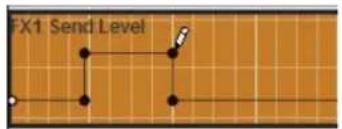 PROPELLERHEAD Reason Essentials 2.0 - Dessin d'événements d'automation de paramètre - 1