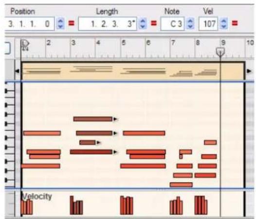 PROPELLERHEAD Reason Essentials 2.0 - Égalisation de notes - 1