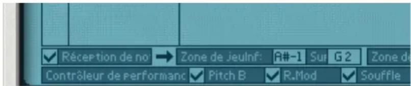 PROPELLERHEAD Reason Essentials 2.0 - À propos des cases Réception de notes/Contrôleur de performance MIDI - 1