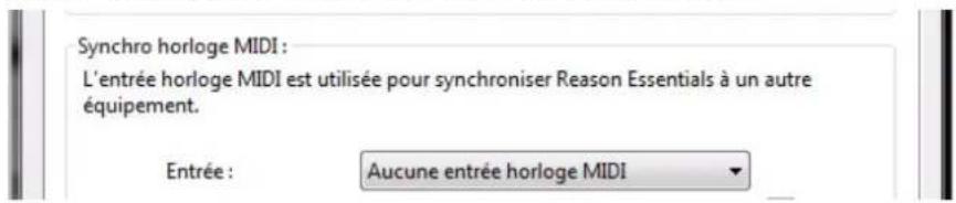 PROPELLERHEAD Reason Essentials 2.0 - Être Reason Essentials esclave d'une application ou d'un instrument MIDI externe. - 1