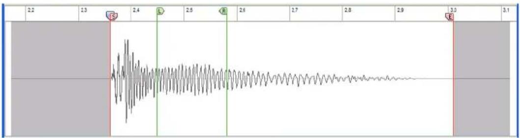 PROPELLERHEAD Reason Essentials 2.0 - Jouez le sample puis réglez la position des indicateurs de boucle à votre convenance. - 1
