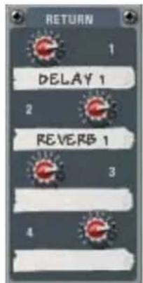 PROPELLERHEAD Reason Essentials 2.0 - La section Retour auxiliaire - 1