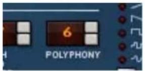 PROPELLERHEAD Reason Essentials 2.0 - Définition du nombre de voix - Polyphonie - 1