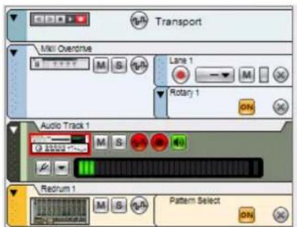PROPELLERHEAD Reason Essentials 2.0 - Types de clips - 1