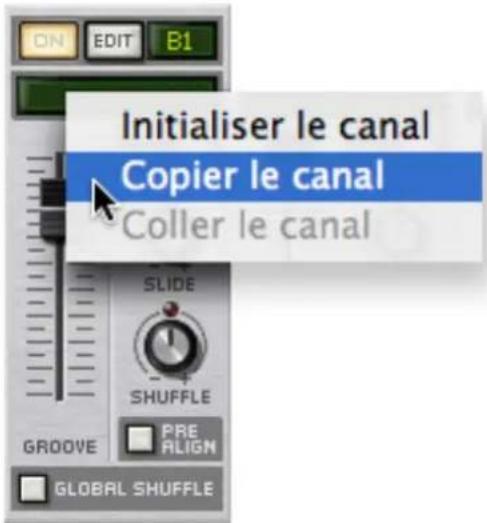 PROPELLERHEAD Reason Essentials 2.0 - Copier, coller et initialiser les canaux ReGroove - 1
