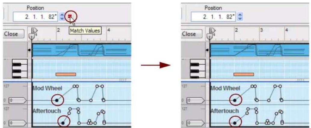 PROPELLERHEAD Reason Essentials 2.0 - Égalisation d'événements d'automation de paramètre - 2