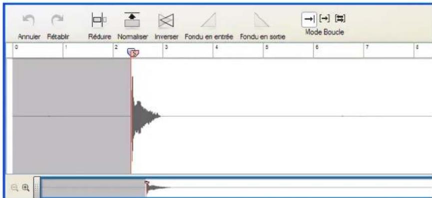 PROPELLERHEAD Reason Essentials 2.0 - Fenêtre Éditer le sample - 1