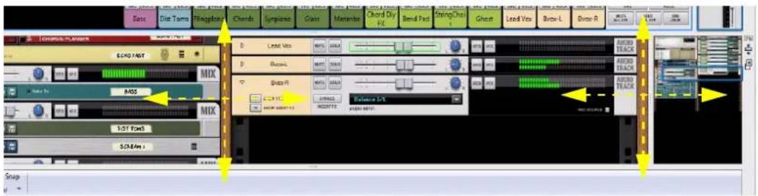 PROPELLERHEAD Reason Essentials 2.0 - Défilement avec l'outil Main - 1
