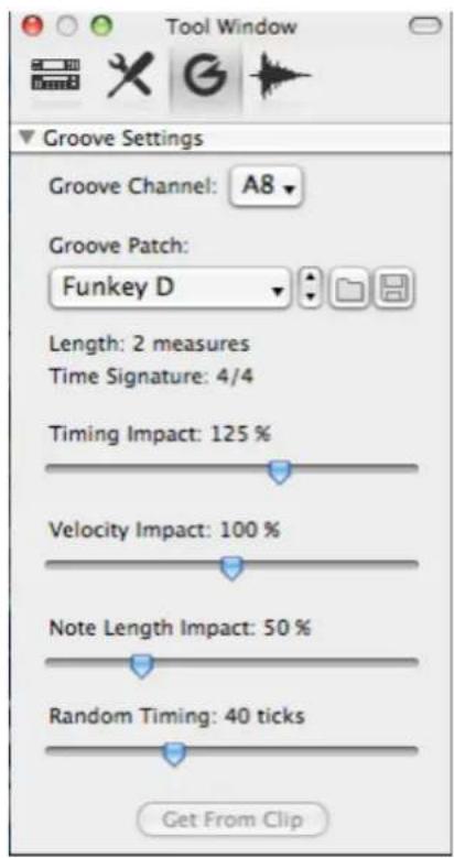 PROPELLERHEAD Reason Essentials 2.0 - Réglage du groove - 1