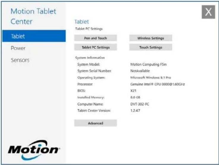 Motion Computing C5m - OU - 2