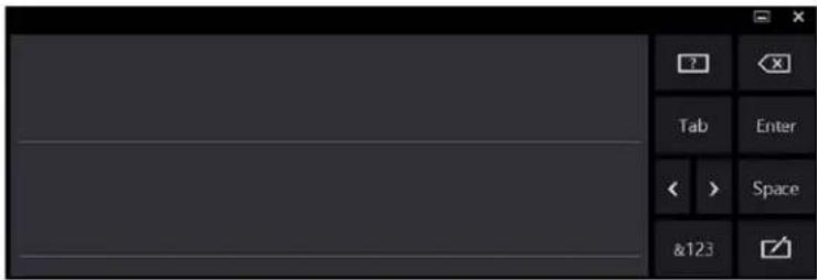 Motion Computing C5m - Pour ouvrir le panneau d'écriture manuscrite : - 2