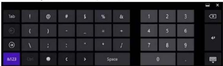 Motion Computing C5m - Vous avez plusieurs possibilités pour ouvrir le clavier virtuel : - 2
