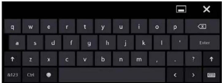 Motion Computing C5m - Vous avez plusieurs possibilités pour ouvrir le clavier virtuel : - 1