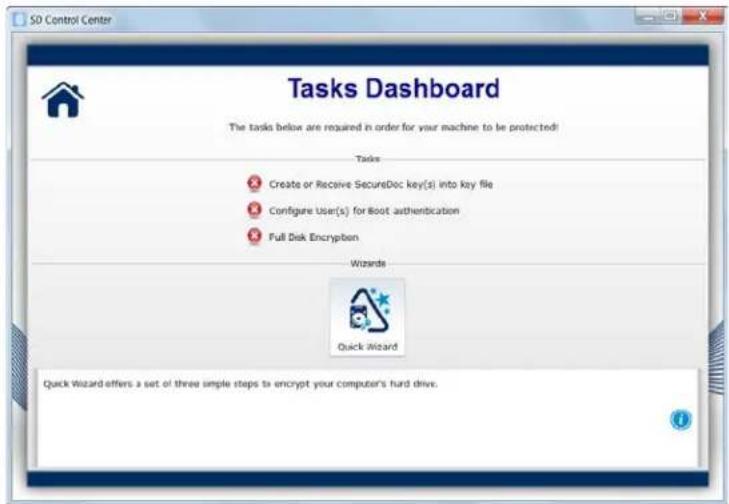 Motion Computing F5m - Pour activer WinMagic SecureDoc : - 2