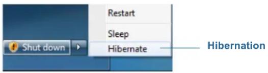 Motion Computing C5te - Mise de la tablette en mode Hibernation - 1