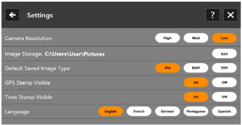 Motion Computing C5te - Configuration des paramètres de SnapWorks - 1