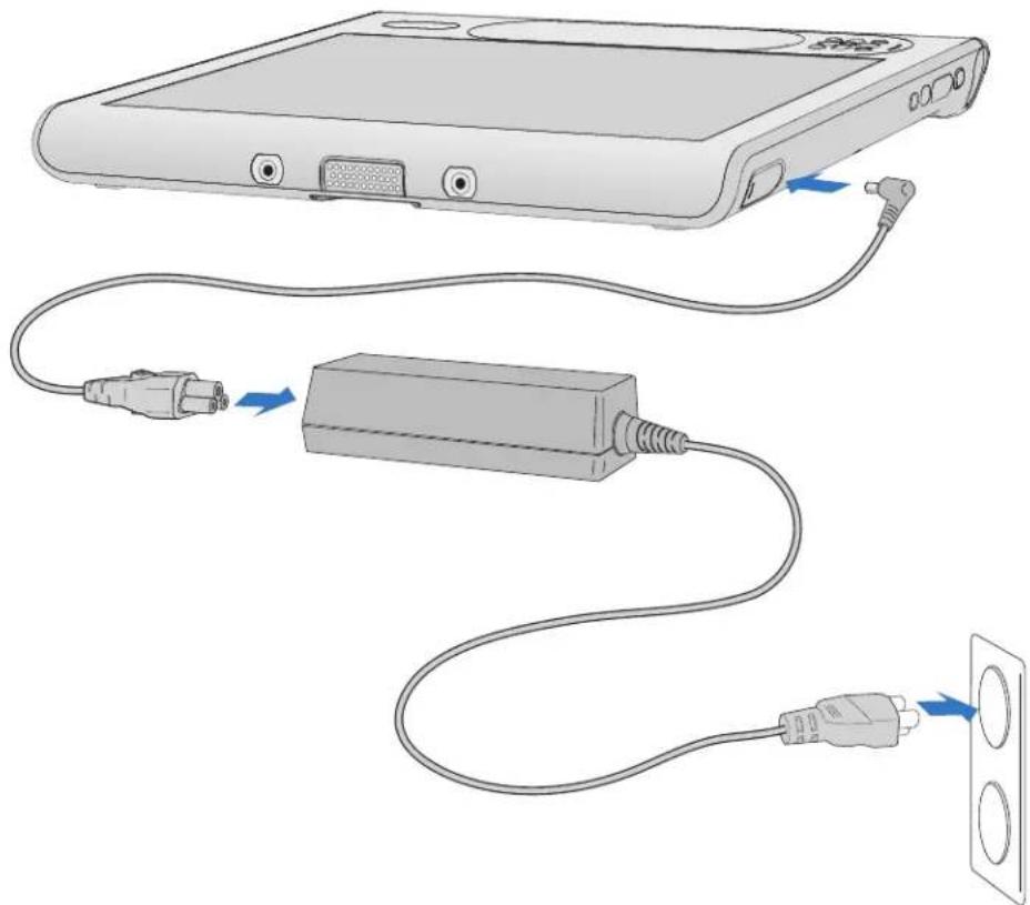 Motion Computing C5v - Étape 1 : Allumez la tablette - 1