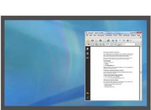 Motion Computing C5v - Extension avec moniteur principal - 1