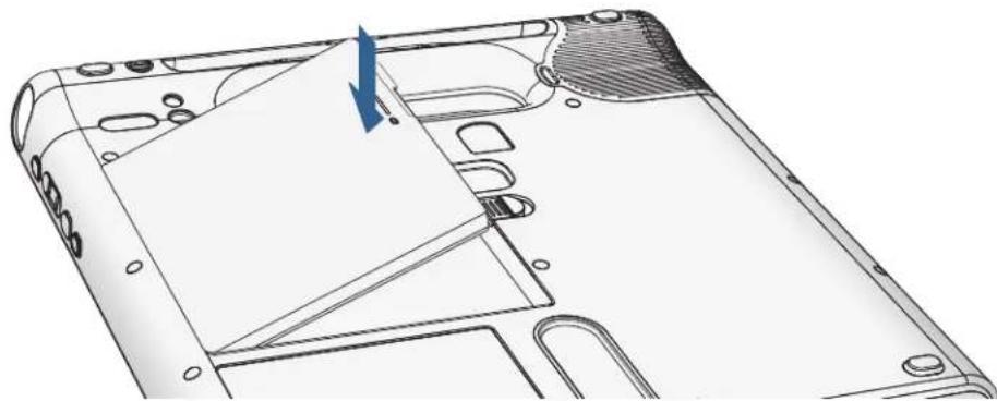 Motion Computing C5v - Pour remplacer la batterie - 1