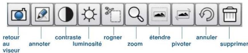 Motion Computing CL900 - Édition d'une photo - 1