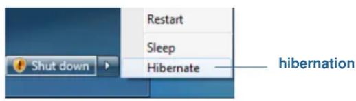 Motion Computing CL900 - Mise de la tablette en mode Hibernation - 1