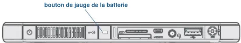 Motion Computing CL900 - Vérification de la charge de la batterie de tablette - 1